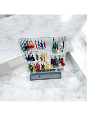 3D Tasarım Küpe Standı Şık tasarım