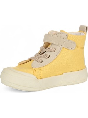 Bobo Çocuk Ortopedik Rahat Taban Bağcıksız Keten Sneaker Günlük Spor Ayakkabı