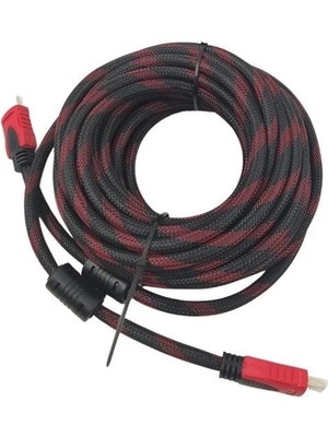 Ceylan Adam  HDMI Kablosu Hdtv Bilgisayar Uydu Görüntü Ses Full Hd Sargılı Görüntü Aktarma Kablosu