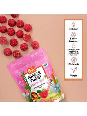 Pol S Freeze Fresh Magic Ball Ahududulu Elma Topu 20 gr