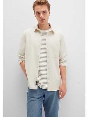 Mavi Bej Cepli Gömlek 0211658-70134