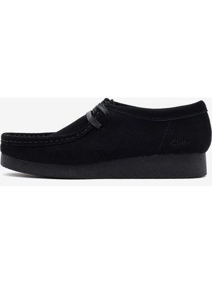 Clarks Wallabeeevosh Kadın Siyah Günlük Ayakkabı 26174746