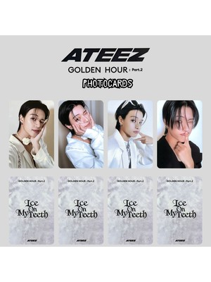 Ateez Wooyoung '' Golden Hour : Pt2 '' Photocards Set