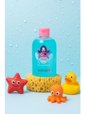 Bubble T Korsan Duş Jeli – Sweet Tea & Fruit Kokulu 500ml (ÇOCUKLAR IÇİN)