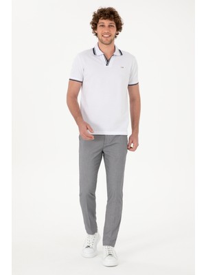 U.s. Polo Assn. Erkek Gri Pantolon (Kanvas-Chino) 50299990-VR024