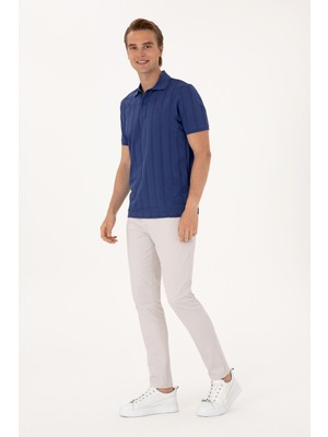 U.S. Polo Assn. Erkek Açık Gri Kanvas / Chino Pantolon 50299165-VR001