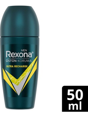 Rexona Men Üstün Koruma Erkek Roll On Deodorant Ultra Recharge 50 ml