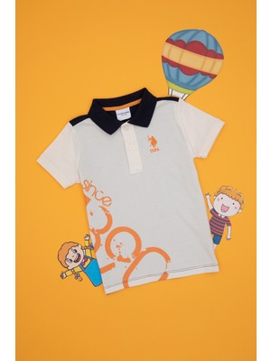 U.s. Polo Assn. Erkek Çocuk Turuncu Tişört 50307293-VR051