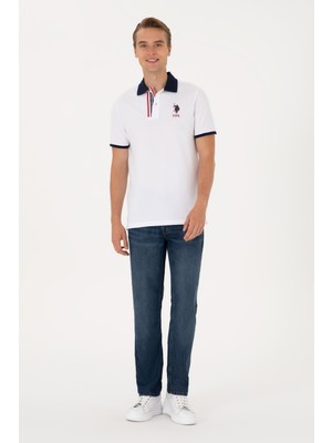 U.S. Polo Assn. Erkek Mavi Relax Jean Pantolon 50304629-DN0030