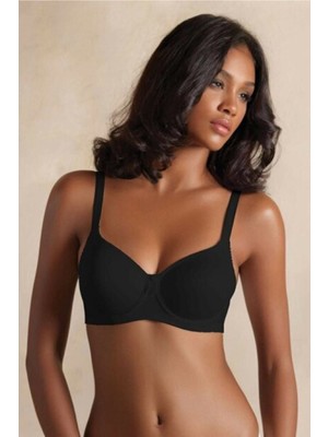 Kadın Siyah Toplayıcı Sütyen