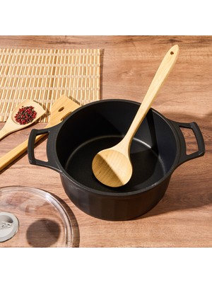 Bambum Fusilli Kepçe - Kahverengi