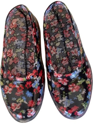 Patik Çiçekli Bahçe ve Tarım Kız Çocuk Ayakkabısı 21-28 Pempe