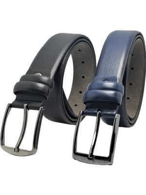 Genuine Leather Company Eds 2'li Erkek Klasik Kemer