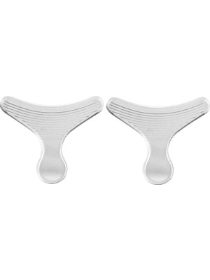 Jetfast T Şekilli Ayakkabı Topuk Vurma Önleyici Koruyucu Silikon Ped 1 Çift