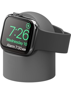 Apple Watch Serisi 10, 9, 8, Se2 7 6 Se 5 4 3 2 1 ile Uyumlu Şarj Istasyonu Standı Kablo Düzenleyici Kılıfı