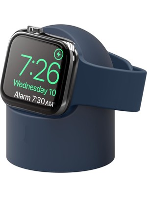 Apple Watch Serisi 10, 9, 8, Se2 7 6 Se 5 4 3 2 1 ile Uyumlu Şarj Istasyonu Standı Kablo Düzenleyici Kılıfı