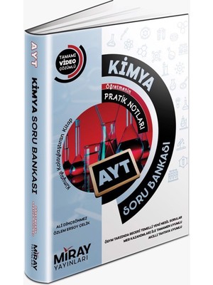 Miray Yayınları Ayt Kimya Soru Bankası