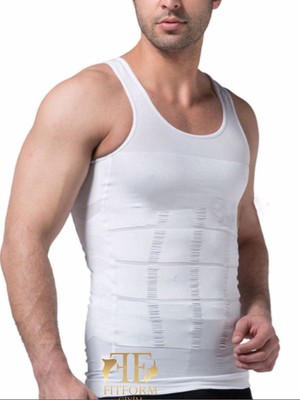 Erkek Atlet Korse Bel Göğüs Göbek Jinekomasti Toparlayıcı Sıkılaştırıcı Dik Duruşa cı Korse Atlet