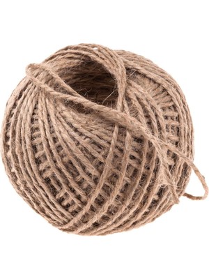 Jut Ipi 100 gr Doğal Ip, Çuval Ip, Hasır Ip, Hasır Renk 10 Adet