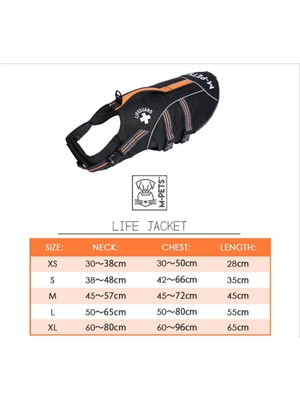 Mpets Köpekler Için Can Yeleği L