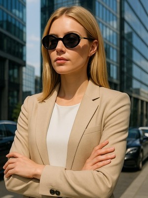 Eliza Kadın Siyah Güneş Gözlüğü Gold Sap Detay Siyah Çerçeve Uv 400 Korumalı Ce Sertifikalı