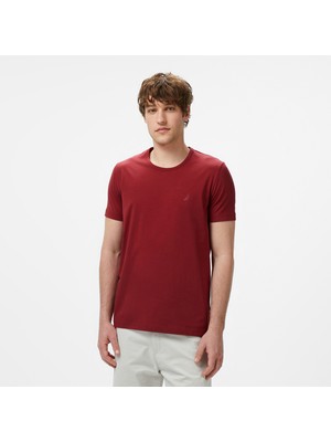 Nautica Erkek Kırmızı Regular Fit T-Shirt