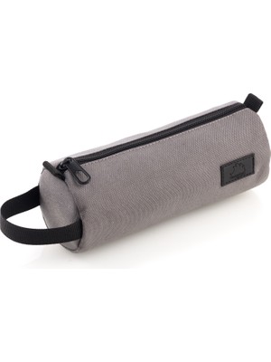 Hedgebag Silindir Kalem Kutu Hb 2424-09 Gri 8681506310446