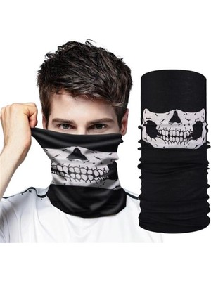 Motorcu Boyunluk Baf Buff Bandana 25X48 cm Model 7