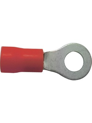 Klemsan KYK-801 ,m8/1.5mm/kırmızı 100-ADET Kablo Yuvarlak Pabuç