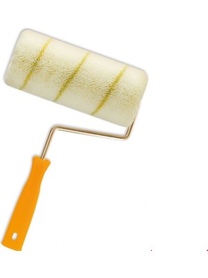 Rulo Iç ve Dış Cephe 20 cm Sarı Saplı