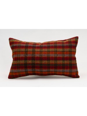 Kilim Wholesale El Yapımı Kilimden Yapılmış Vintage Kırlent Kılıfı, Yün, 30X50 cm