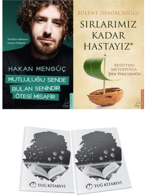 Mutluluğu Sende Bulan Senindir, Ötesi Misafir ve Sırlarımız Kadar Hastayız + Hediyeli