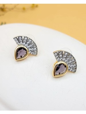 Damla Baget Mor Marka Model Küpe