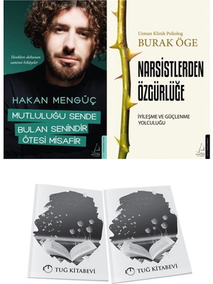 Mutluluğu Sende Bulan Senindir, Ötesi Misafir ve Narsistlerden Özgürlüğe + Hediyeli