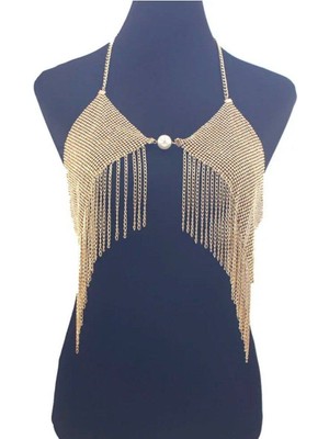 Zarif Kadın Vücut Zinciri ile Şıklığınızı Tamamlayın