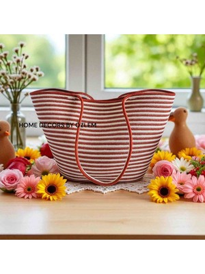 Hasır Omuz Çantası Plaj Çantası Günlük Çanta  El Emeği  Handmade