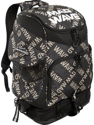 Mad Wave Sırt Çantası Mad Team Siyah Desenli 45LT