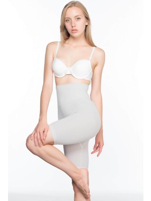 Ekru Mı Emay 3200 Pantolon Altı Soft Double Boxer Korse