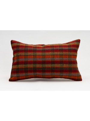 Kilim Wholesale El Yapımı Kilimden Yapılmış Vintage Kırlent Kılıfı, Yün, 30X50 cm