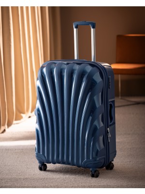 Madame Coco Huitre Valiz/Bavul - Lacivert - Büyük Boy