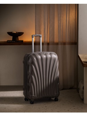 Madame Coco Huitre Valiz/Bavul - Gri - Büyük Boy