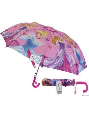 Bastonlu Çeri Kız Çocuk Şemsiye (5047)