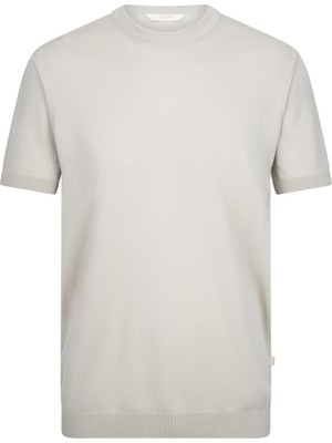 Haki Regular Fit  Bisiklet Yaka Rayon Tişört