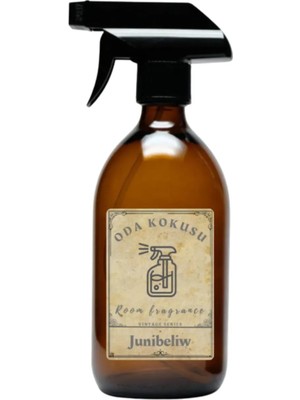 JUNIBELIW Çok Amaçlı Cam Amber Boş 500 ml Sprey Şişe Oda Kokusu Etiketli Cam Şişe 500 ml