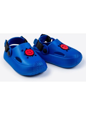 TXP01 Çocuk Eva Terlik -  Gülen Yüz Detaylı