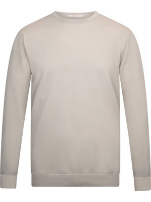 Vizon Regular Fit Bisiklet Yaka Rayon Triko Kazak