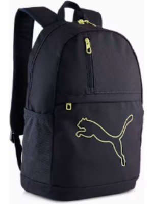 Puma Plus Kadın Sırt Çantası Lacivert Orta Boy Düz Desen ile Şık Tasarım
