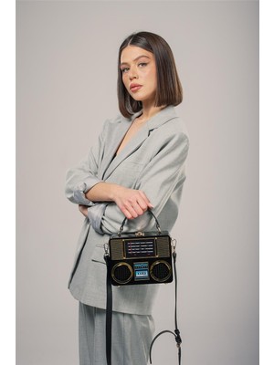 Ççs Kadın 17817 Radyo Görünümlü Konsept Çanta