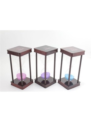 Akıllı Durak Ahşap Kum Saati 30 Dk Model 1