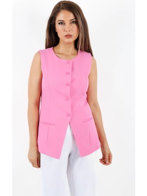 Ritnice Kadın Finery Pembe Yelek